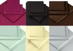 500 Thread Count Duvet Covers - Choice Of 7 Colours