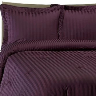500 Thread Count Classic Stripe Duvet Cover - Choice Of 7 Colours 2 500 Thread Count Classic Stripe Duvet Cover - Choice Of 7 Colours - Image 2