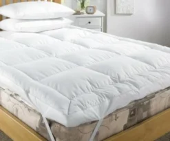 Extra Deep 5'' (12.5cm ) 85% Duck Feather And 15% Goose Down Topper -bedding shop 1628