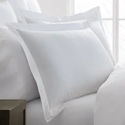 800 Thread Count White Boutique Stripe Duvet Covers -bedding shop 2238