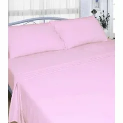 Blossom Pink Flannelette Sheet Set