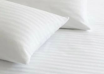White Stripe 240 Thread Count Egyptian Cotton Duvet Cover Set 1 White Stripe 240 Thread Count Egyptian Cotton Duvet Cover Set