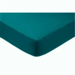 Percale Flat Sheets In TEAL